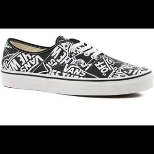 Vans Spell It Out: Blk/Wht- Sz. 10 New w/B…